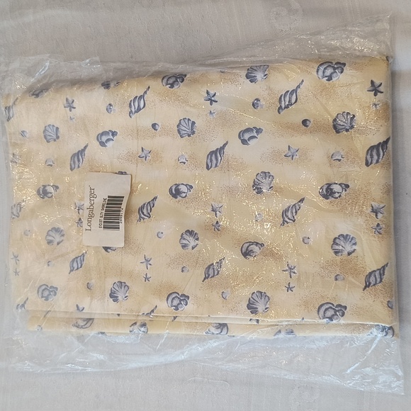 Longaberger Shell "Shoreline" Fabric - Picture 2 of 10
